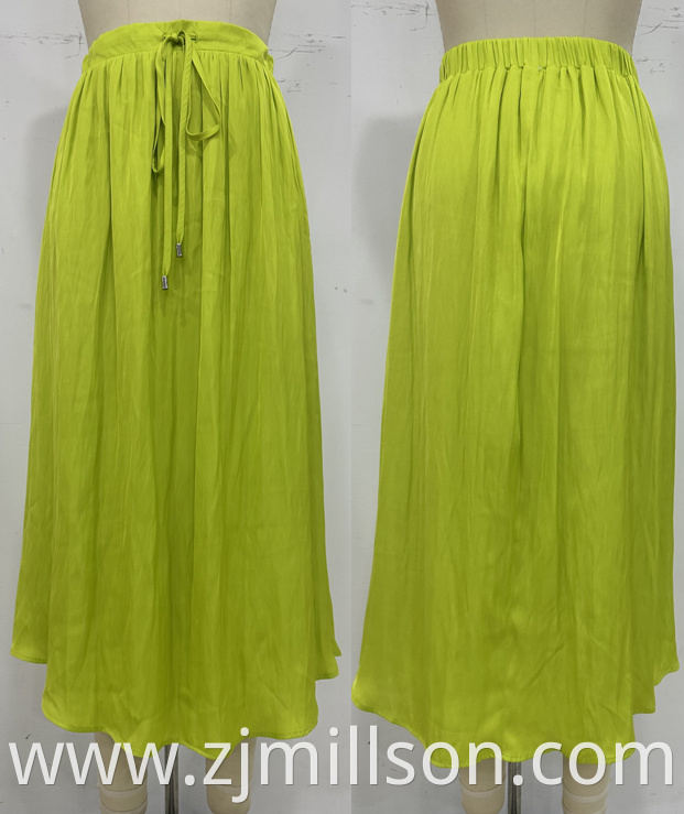 Midi Length Full Skirt Png